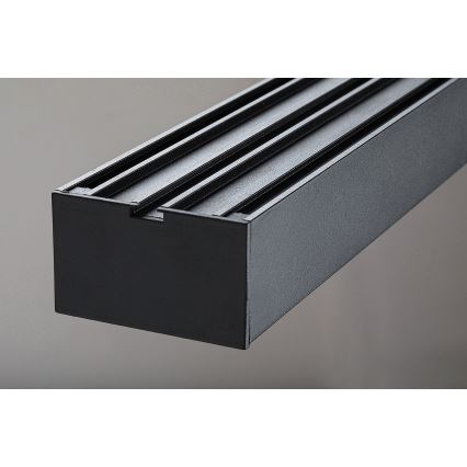 Rabalux - LED ljuskrona med textilsladd LED/30W/230V 4000K svart