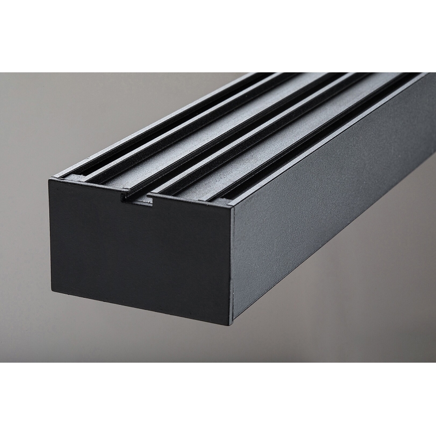 Rabalux - LED ljuskrona med textilsladd LED/30W/230V 4000K svart