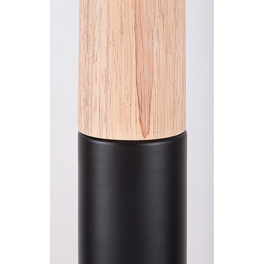 Rabalux - Ljuskrona med textilsladd 1xGU10/50W/230V bok
