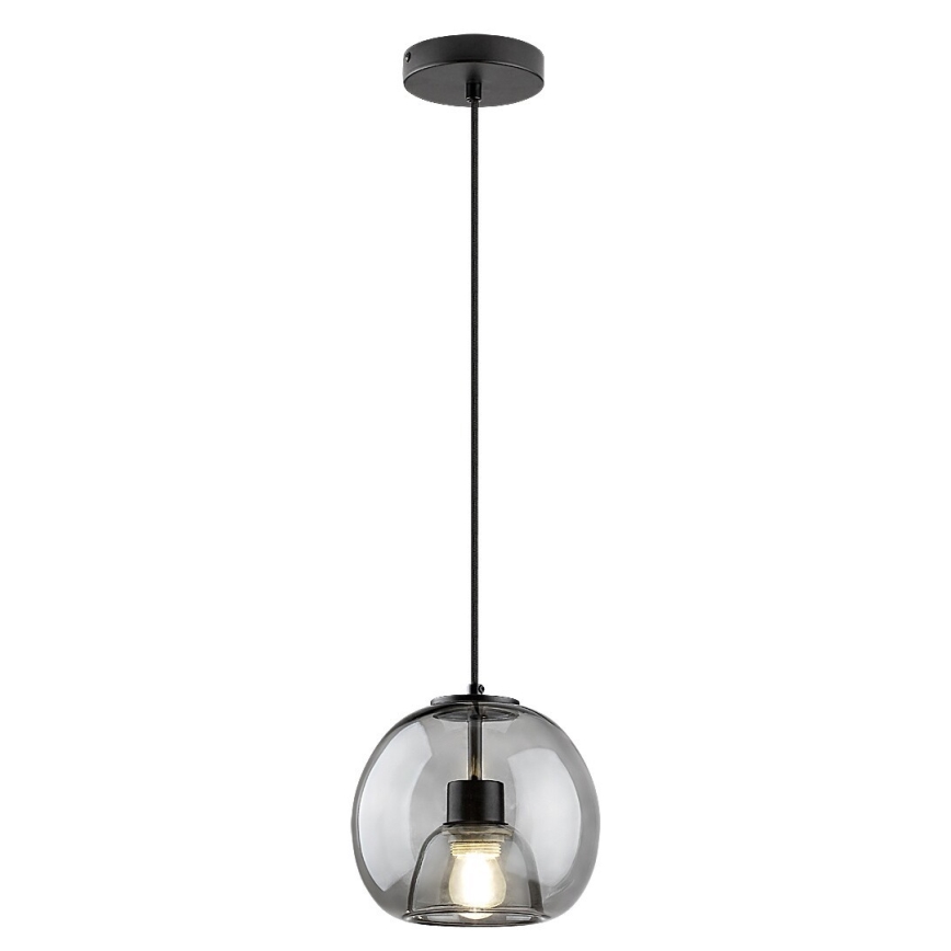 Rabalux - Ljuskrona med textilsladd 1xE27/60W/230V
