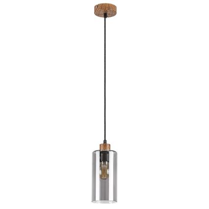 Rabalux - Ljuskrona med textilsladd 1xE27/25W/230V ek