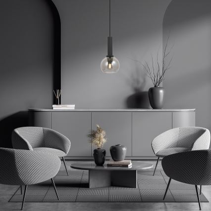 Rabalux - Ljuskrona med textilsladd 1xE27/40W/230V