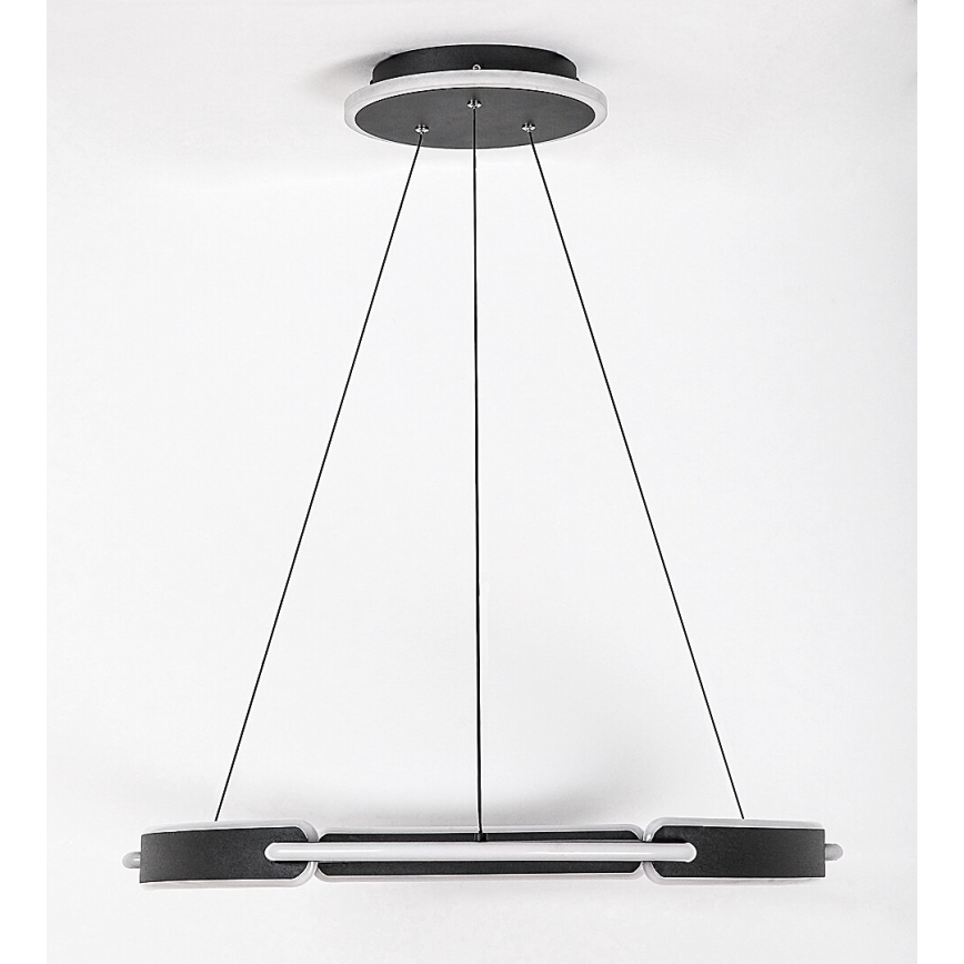 Rabalux - LED ljuskrona med textilsladd LED/45W/230V 3000K/4000K