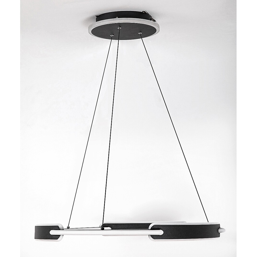 Rabalux - LED ljuskrona med textilsladd LED/45W/230V 3000K/4000K