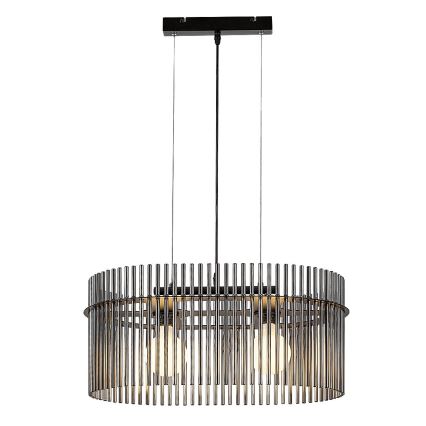 Rabalux - Ljuskrona med textilsladd 2xE27/40W/230V