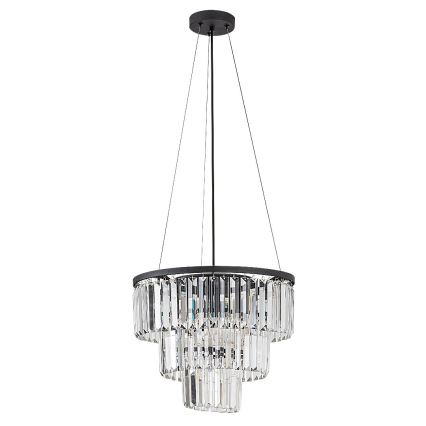 Rabalux - Ljuskrona med textilsladd 3xE27/25W/230V
