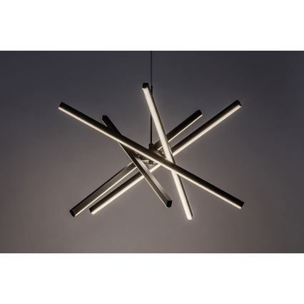 Rabalux - LED ljuskrona med textilsladd LED/48W/230V 4000K