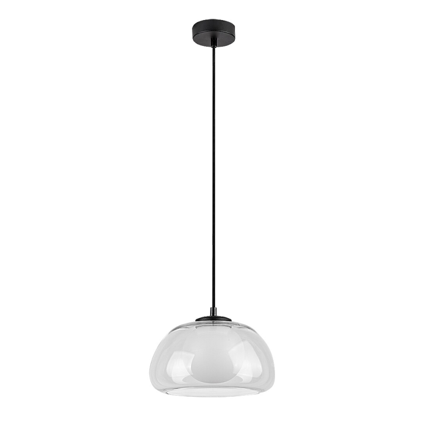 Rabalux - Ljuskrona med textilsladd 1xG9/5W/230V genomskinlig