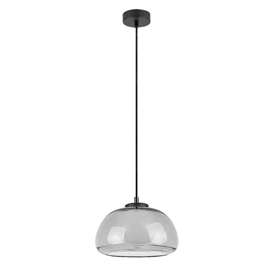 Rabalux - Ljuskrona med textilsladd 1xG9/5W/230V rökig