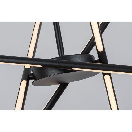 Rabalux - LED ljuskrona med textilsladd LED/40W/230V 3000K svart