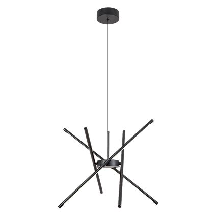 Rabalux - LED ljuskrona med textilsladd LED/40W/230V 3000K svart