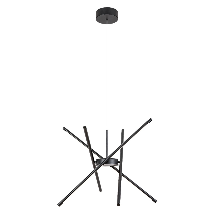 Rabalux - LED ljuskrona med textilsladd LED/40W/230V 3000K svart