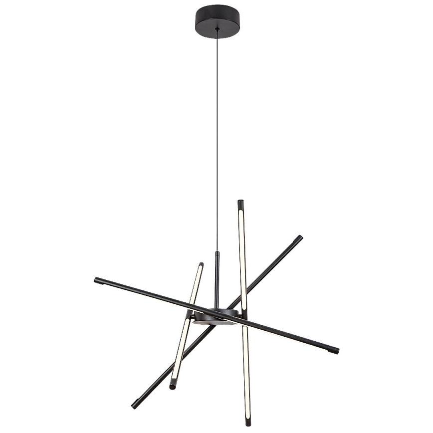 Rabalux - LED ljuskrona med textilsladd LED/40W/230V 3000K svart