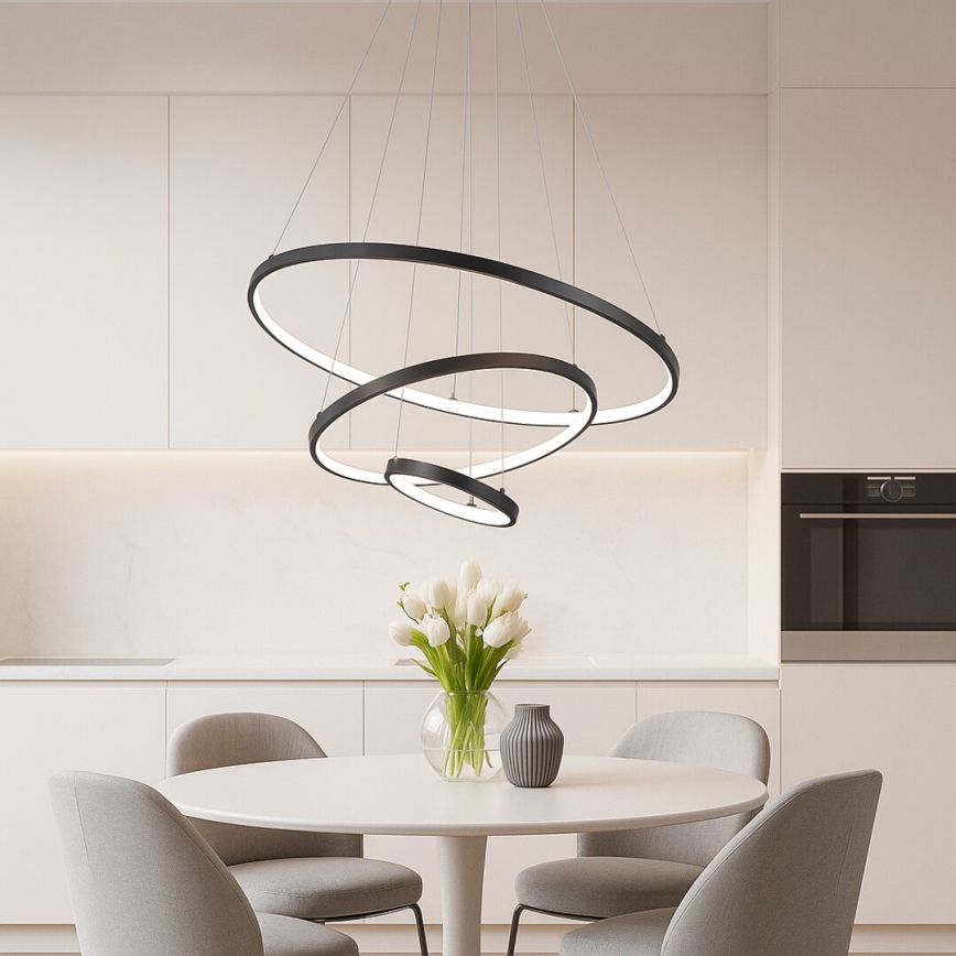 Rabalux - Dimbara LED-pendellampa på vajer LED/90W/230V 3000-6500K + fjärrkontroll