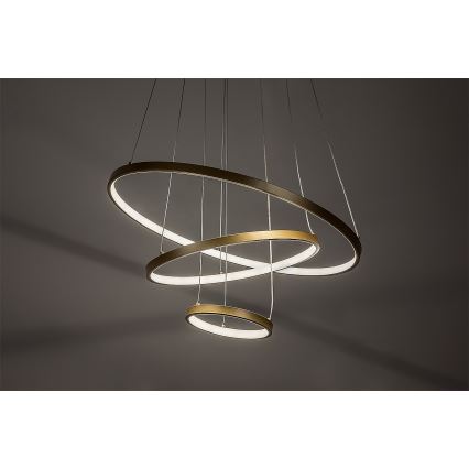 Rabalux - LED-dimbar pendellampa med vajer LED/90W/230V 3000-6500K + fjärrkontroll