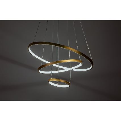Rabalux - LED-dimbar pendellampa med vajer LED/90W/230V 3000-6500K + fjärrkontroll