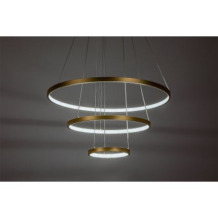 Rabalux - LED-dimbar pendellampa med vajer LED/90W/230V 3000-6500K + fjärrkontroll