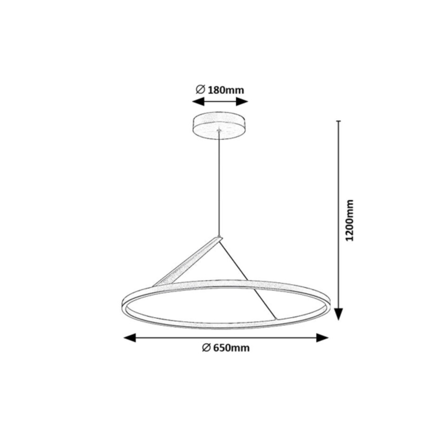 Rabalux - LED-pendel på vajer LED/40W/230V 3000K