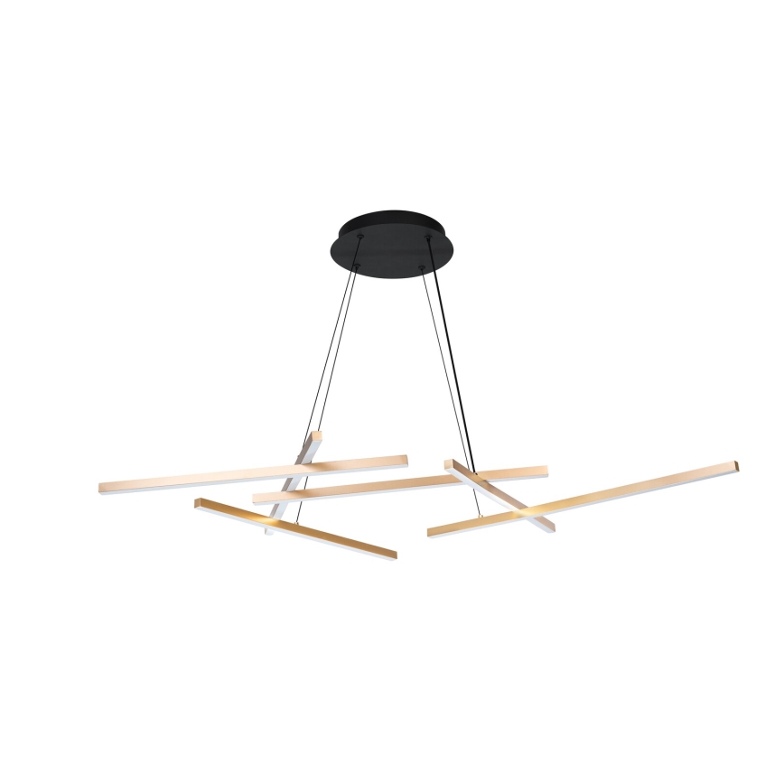 Rabalux - LED ljusreglerad ljuskrona på textilsladd LED/40W/230V 3000-6500K + fjärrkontroll