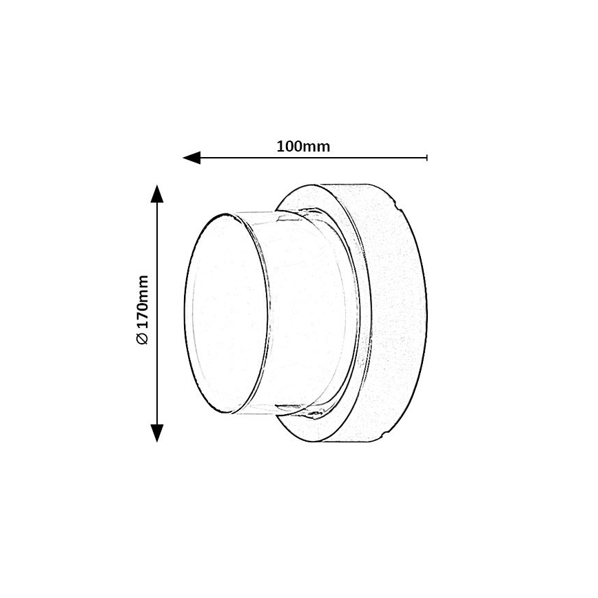 Rabalux - LED RGBW Dimbar vägglampa utomhus LED/10W/230V IP54 Wi-Fi Tuya