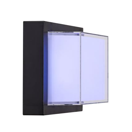 Rabalux - LED RGBW Dimbar vägglampa utomhus LED/10W/230V IP54 Wi-Fi Tuya