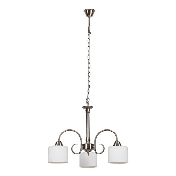 Rabalux 7275 - Ljuskrona EDITH 3xE27/60W/230V brons