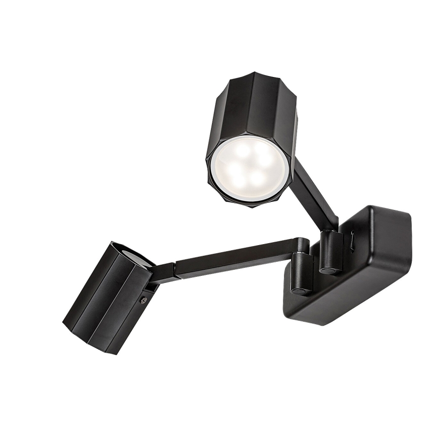 Rabalux - Väggspotlight 2xGU10/5W/230V