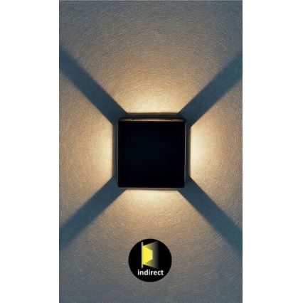 Rabalux - LED Utomhus vägglampa LED/6W/230V IP54 vit