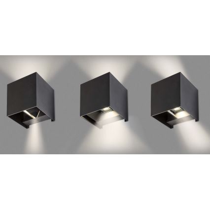 Rabalux - Utomhus vägglampa 1xG9/42W/230V IP54 vit