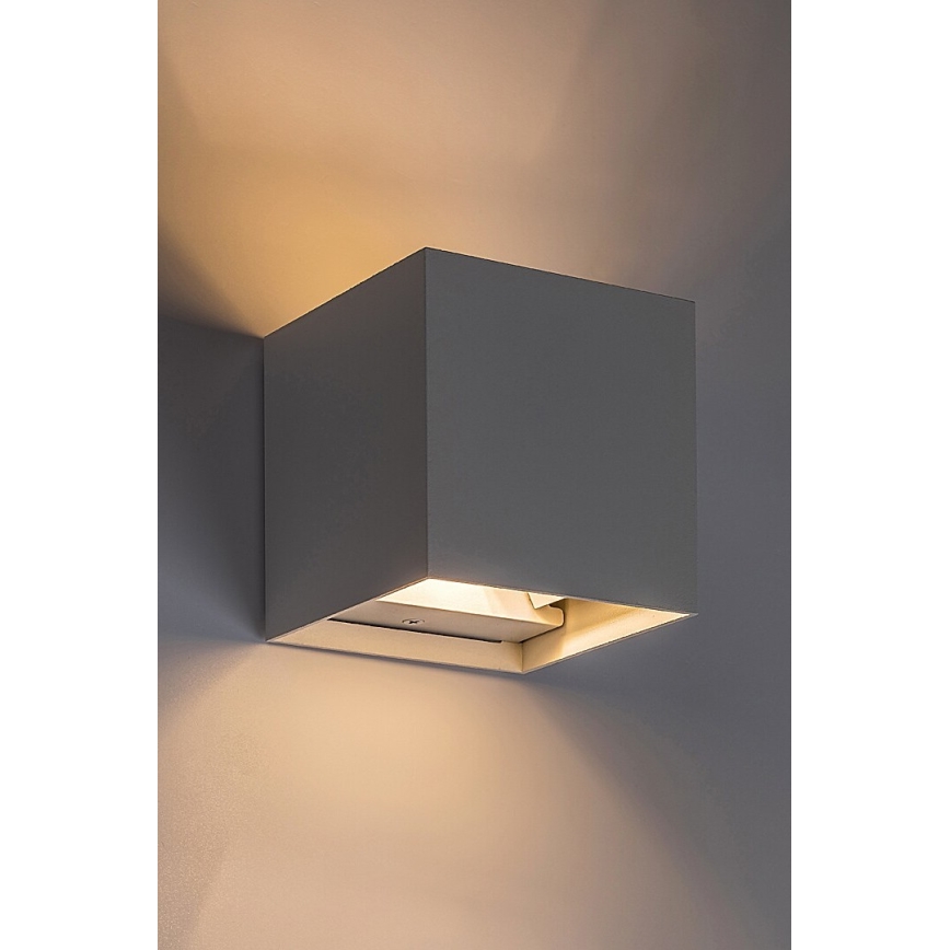 Rabalux - Utomhus vägglampa 1xG9/42W/230V IP54 vit