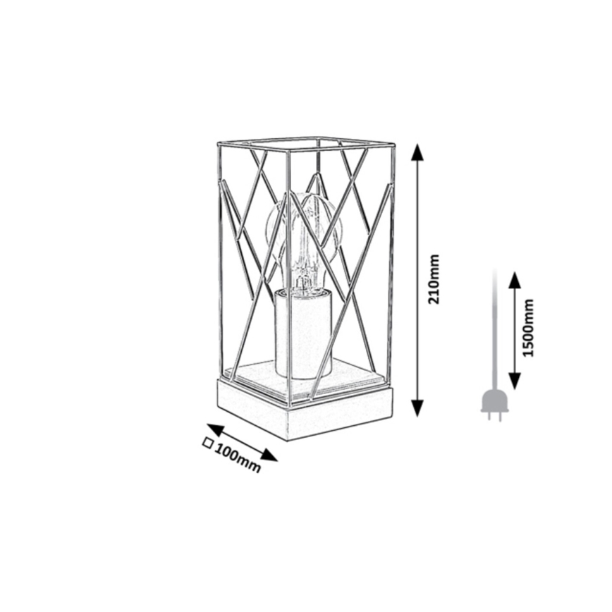Rabalux - Bordslampa 1xE27/40W/230V