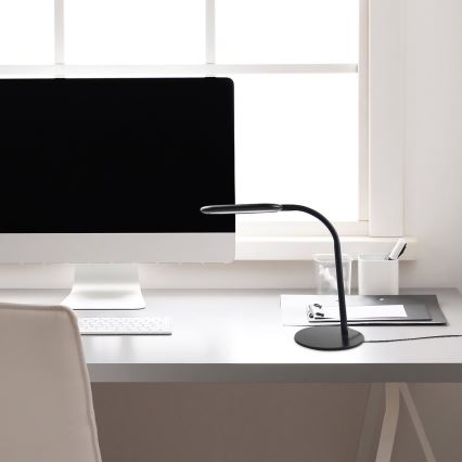 Rabalux - LED ljusreglerad bordslampa touch LED/10W/230V 3000-6000K svart