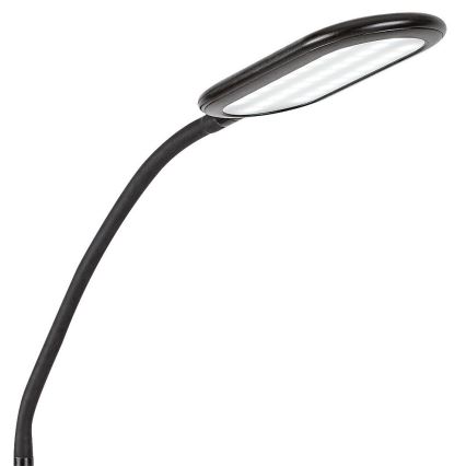 Rabalux - LED Ljusreglerad touch golvlampa LED/10W/230V 3000-6000K svart