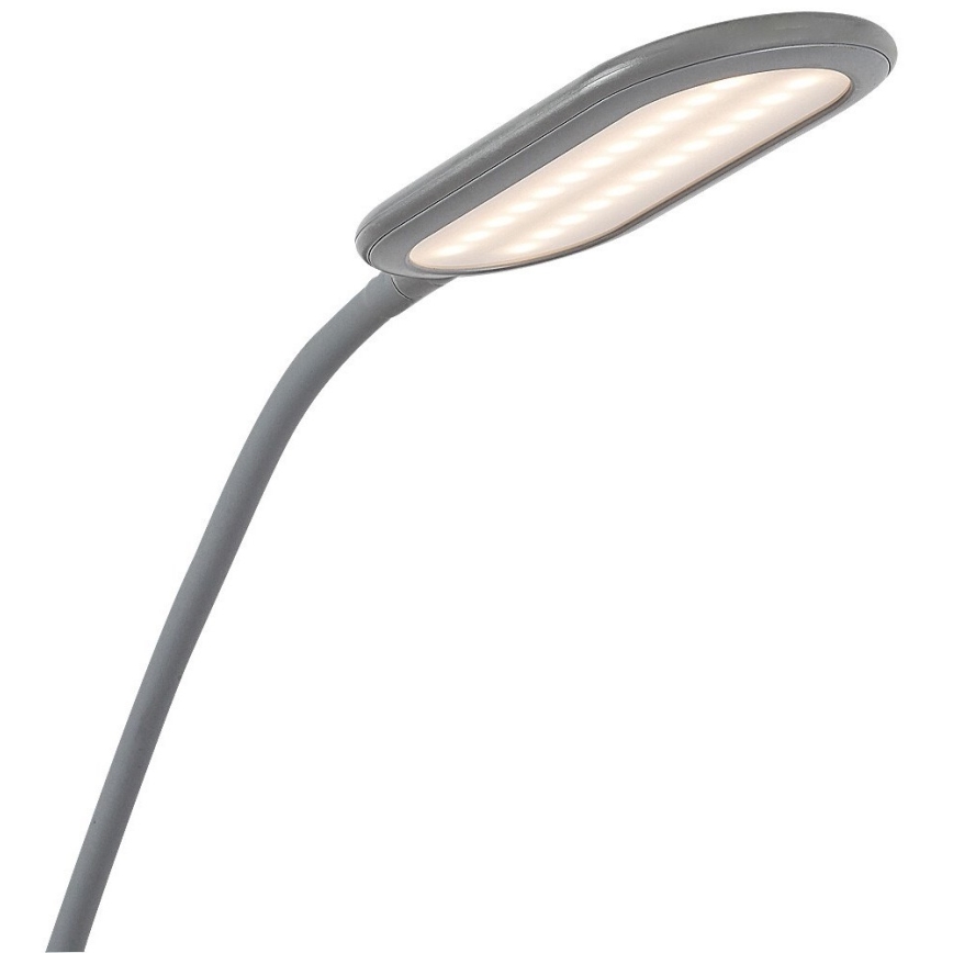 Rabalux - LED Ljusreglerad touch golvlampa LED/10W/230V 3000-6000K grå