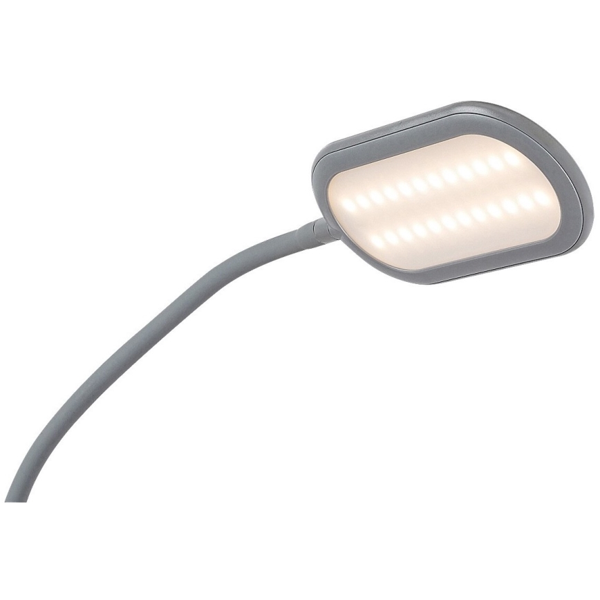 Rabalux - LED Ljusreglerad touch golvlampa LED/10W/230V 3000-6000K grå