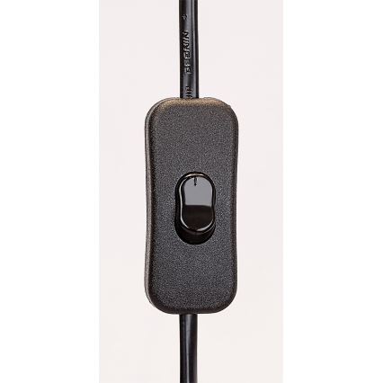 Rabalux - Golv lampa 1xE27/40W/230V vit/silver