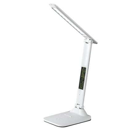 Rabalux - LED Dimbar bordslampa med display LED/5W/5V 2600mAh 3000-6000K