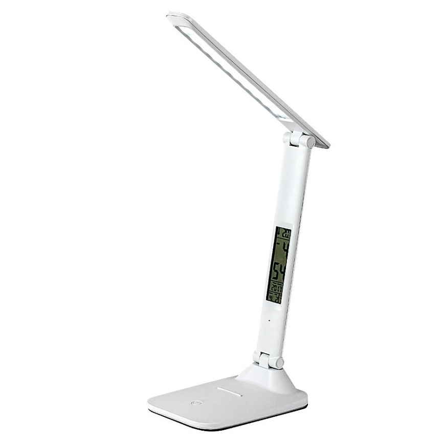 Rabalux - LED Dimbar bordslampa med display LED/5W/5V 2600mAh 3000-6000K