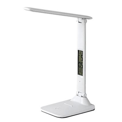 Rabalux - LED Dimbar bordslampa med display LED/5W/5V 2600mAh 3000-6000K