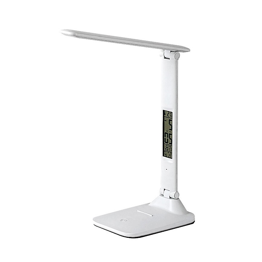 Rabalux - LED Dimbar bordslampa med display LED/5W/5V 2600mAh 3000-6000K