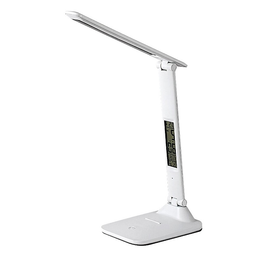 Rabalux - LED Dimbar bordslampa med display LED/5W/5V 2600mAh 3000-6000K