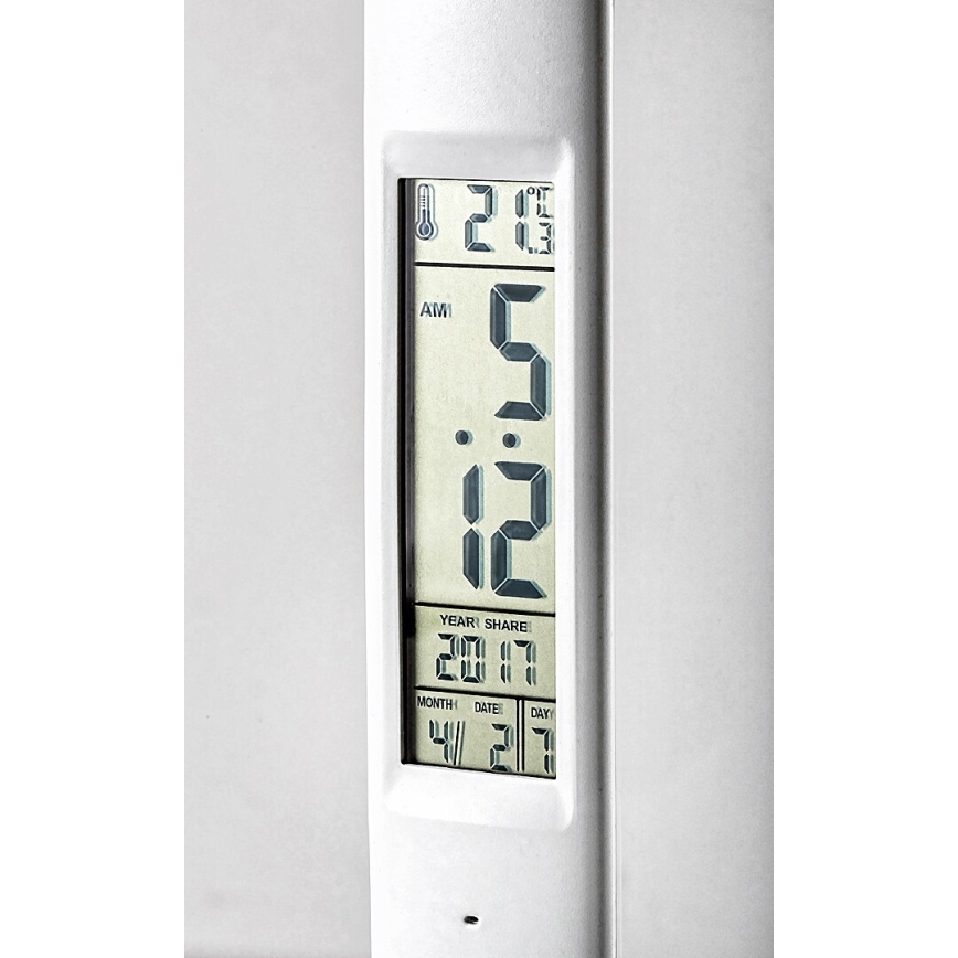 Rabalux - LED Dimbar bordslampa med display LED/5W/5V 2600mAh 3000-6000K