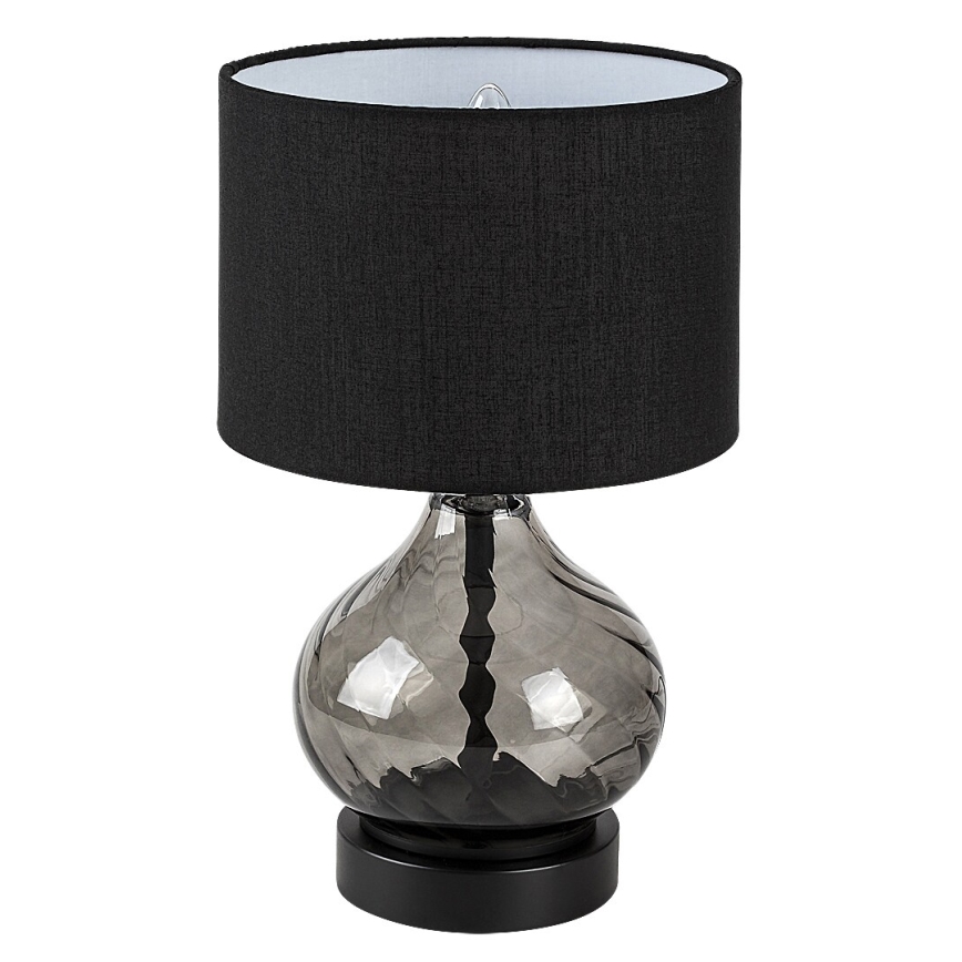 Rabalux - Bordslampa 1xE14/25W/230V rökig