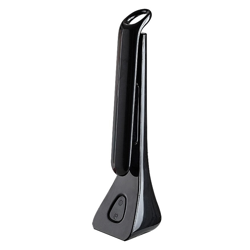 Rabalux - LED Dimbar bordslampa med display LED/7W/5V 4000K svart