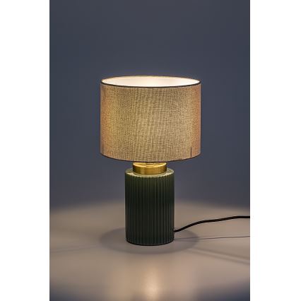 Rabalux - Bordslampa 1xE14/40W/230V grön