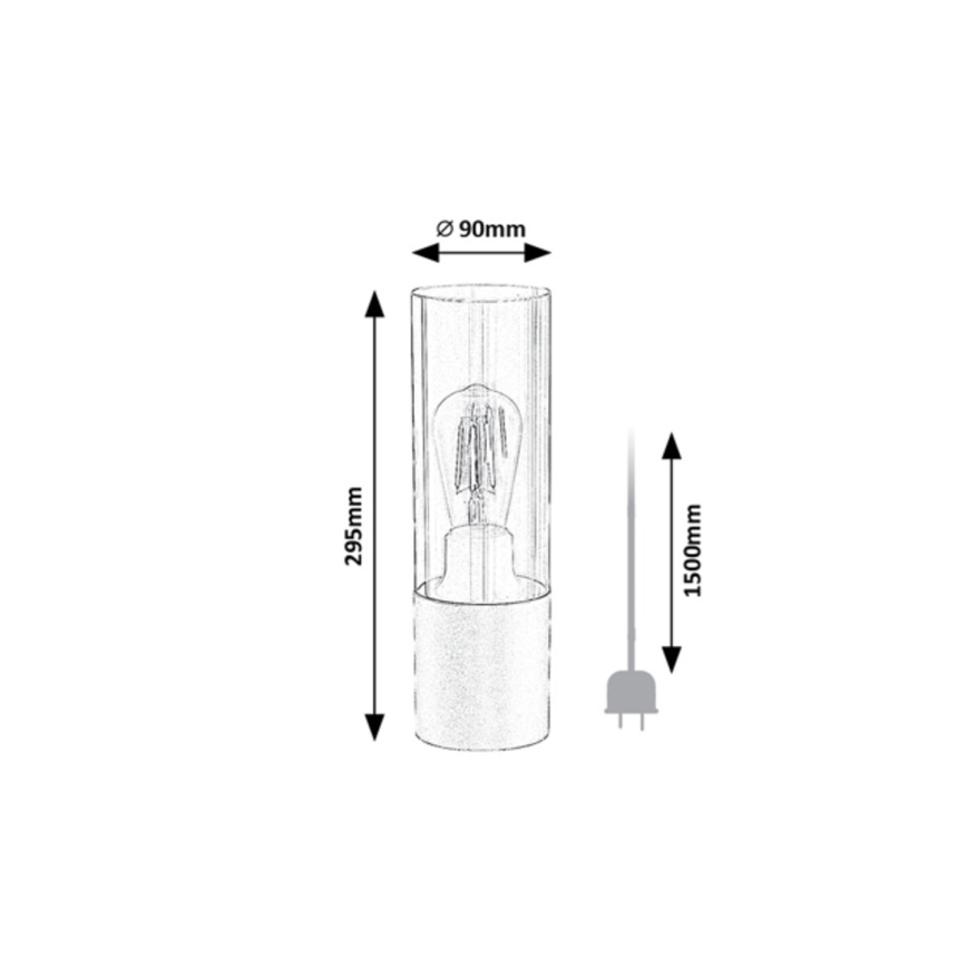 Rabalux - Bordslampa 1xE27/25W/230V