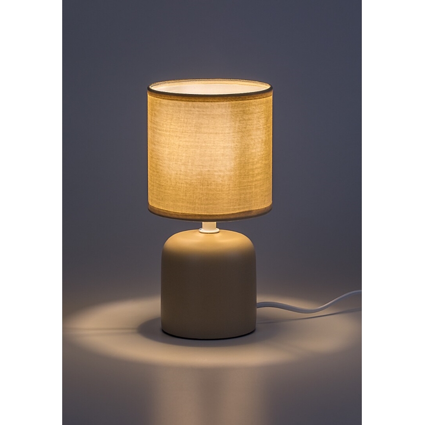 Rabalux - Bordslampa 1xE14/40W/230V beige