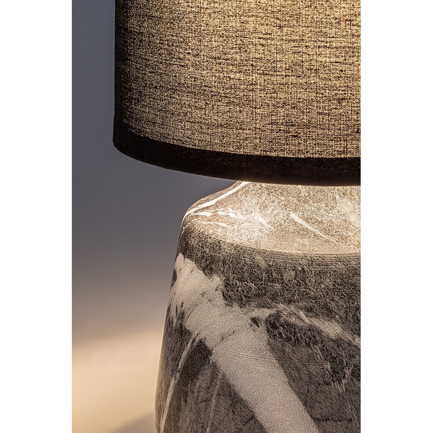 Rabalux - Bordslampa 1xE14/40W/230V svart/marmordekor