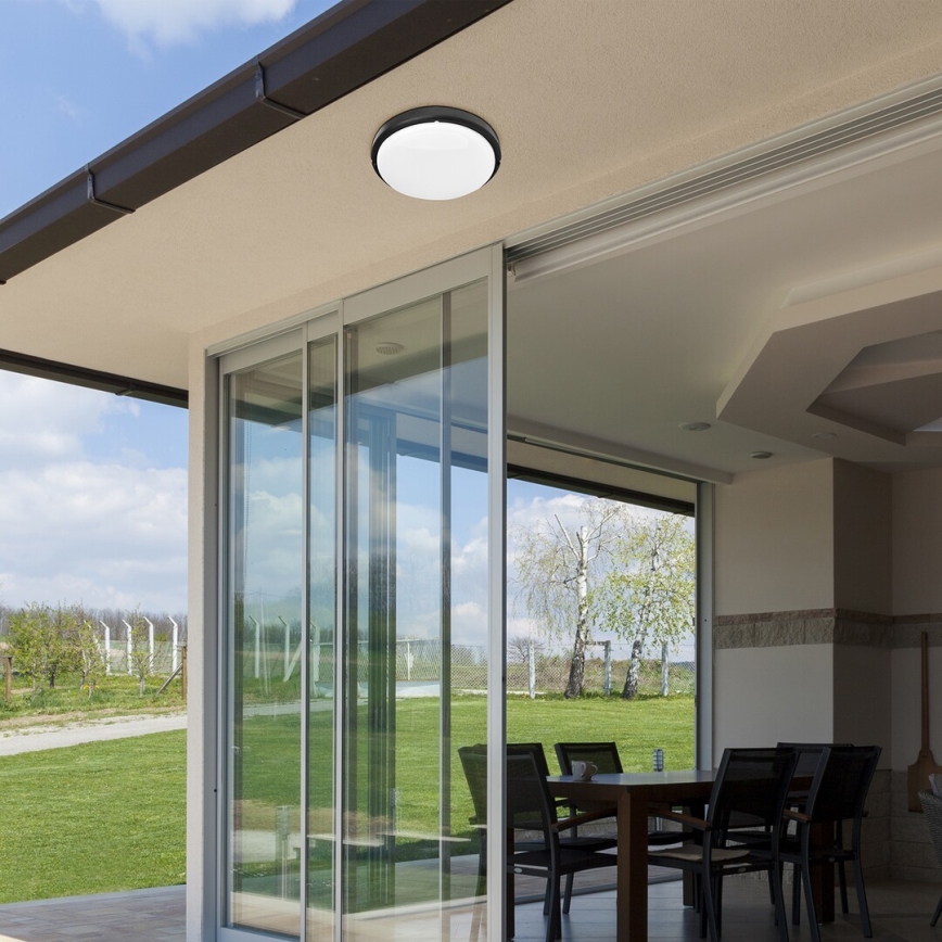 Rabalux - LED taklampa för utomhusbruk LED/15W/230V IP54 svart