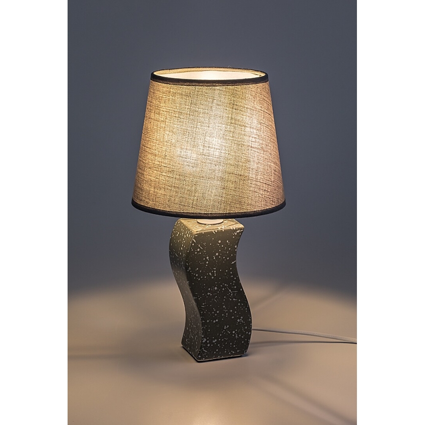 Rabalux - Bordslampa 1xE14/40W/230V grå